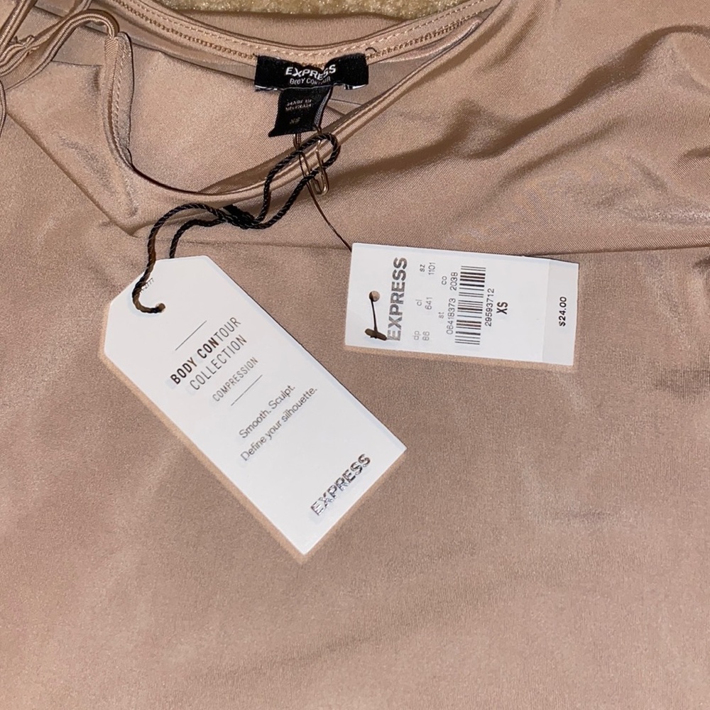 Express Brown Tank Top - Picture 2 of 3